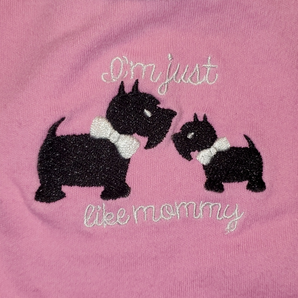 Pink long sleeve onsie